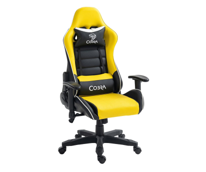 Fotel gamingowy COBRA REBEL ŻÓŁTO-CZARNY